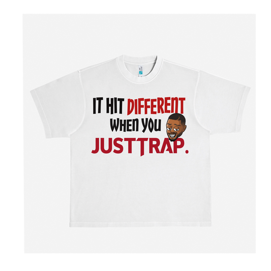 It Hit Different When You Just Trap Short Sleeve Tee Shirt